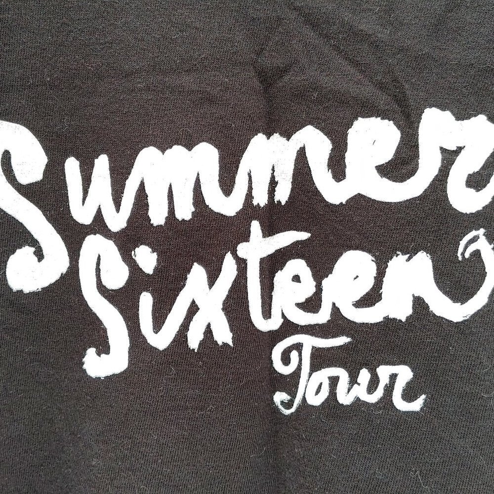 2016 DRAKE SUMMER SIXTEEN TOUR T SHIRT SIZE M BLACK